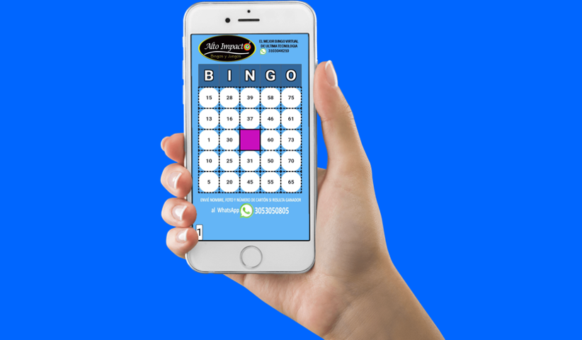 Bingo Móvil interactivo