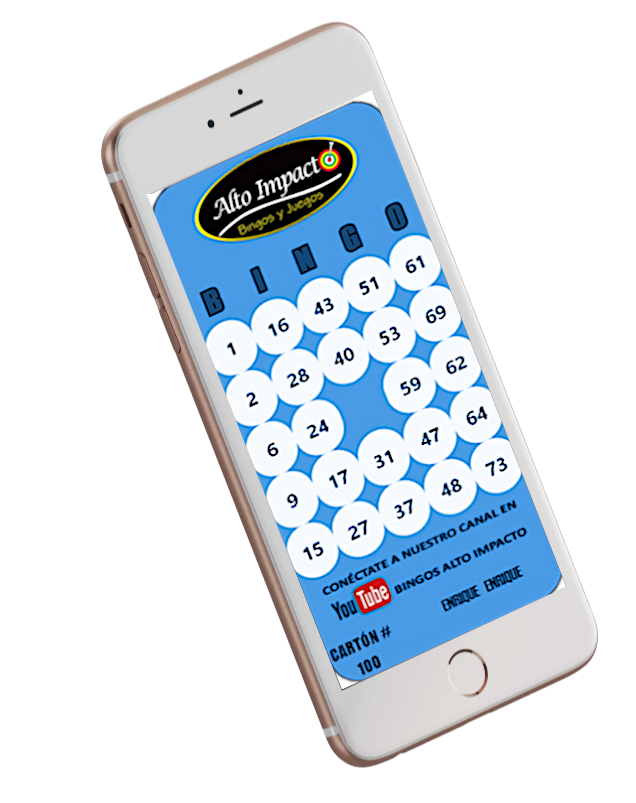 Aplicativo Web Bingo Alto Impacto